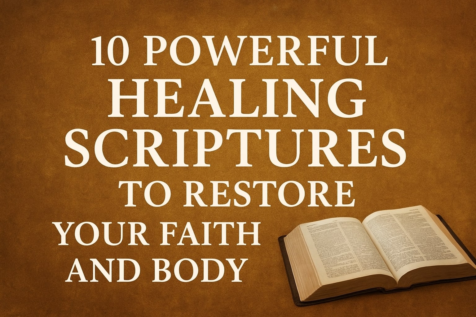 Healing Scriptures - Divine Life Transformation